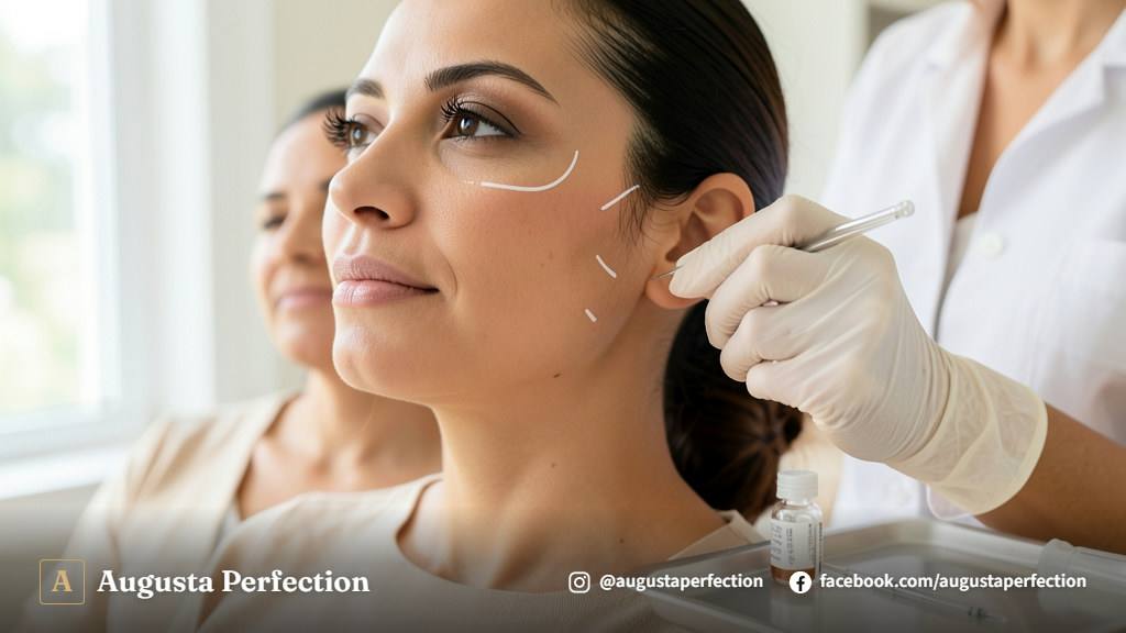 Ambiente de clínica estética em Jundiaí para aplicação de bioestimulador de colágeno com biossegurança.