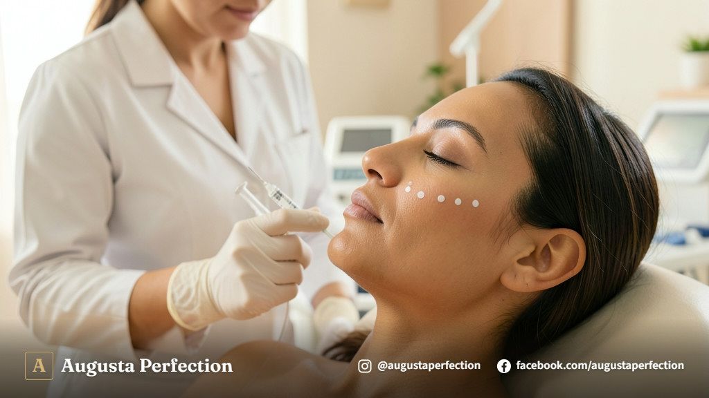 Consultório de estética avançada preparado para procedimento de preenchimento de malar em Bauru.