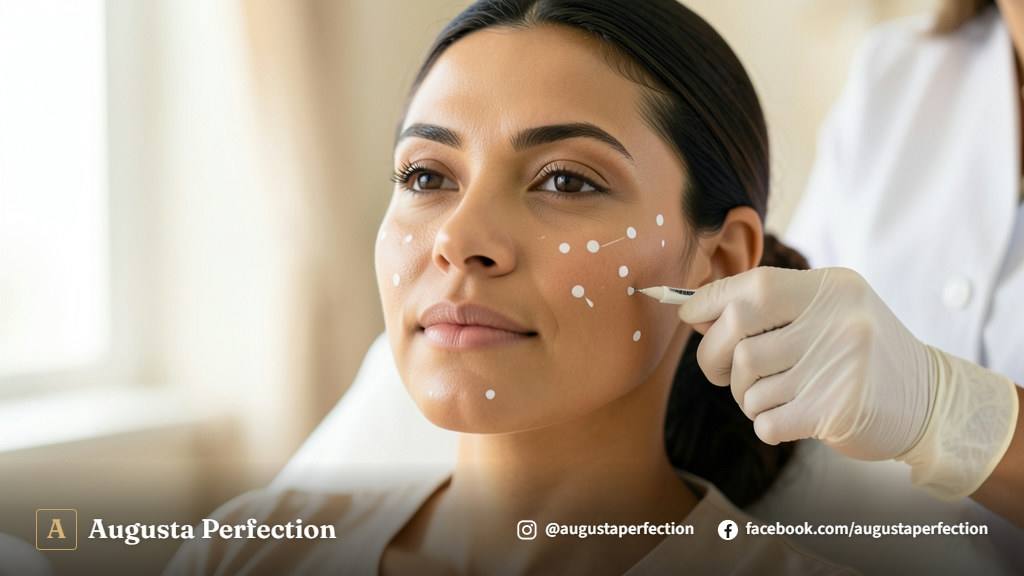 Consultório de estética avançada preparado para atendimento e pós-procedimento com total higiene e conforto.